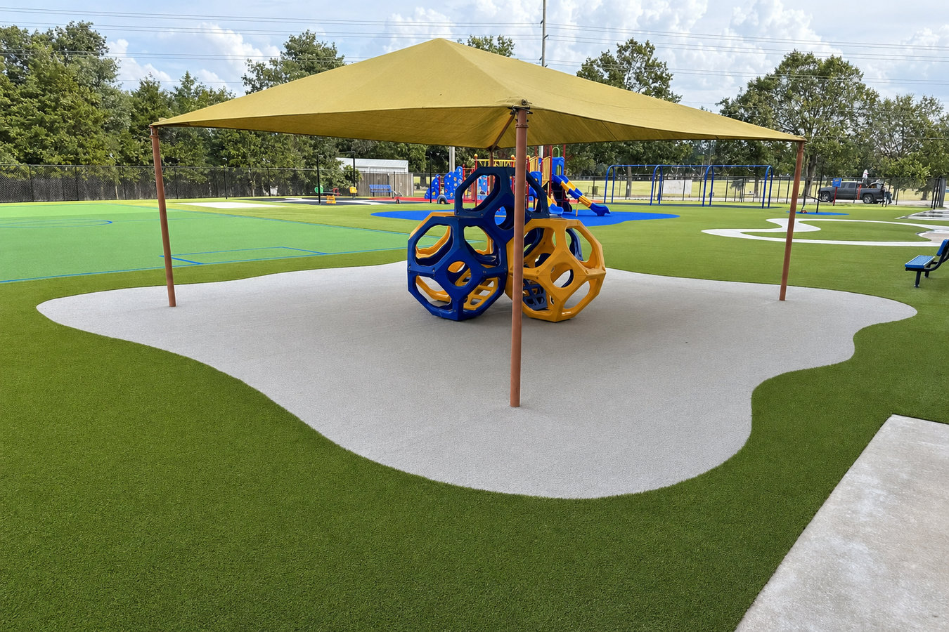 Turf for playgrounds in Gainesville, FL
